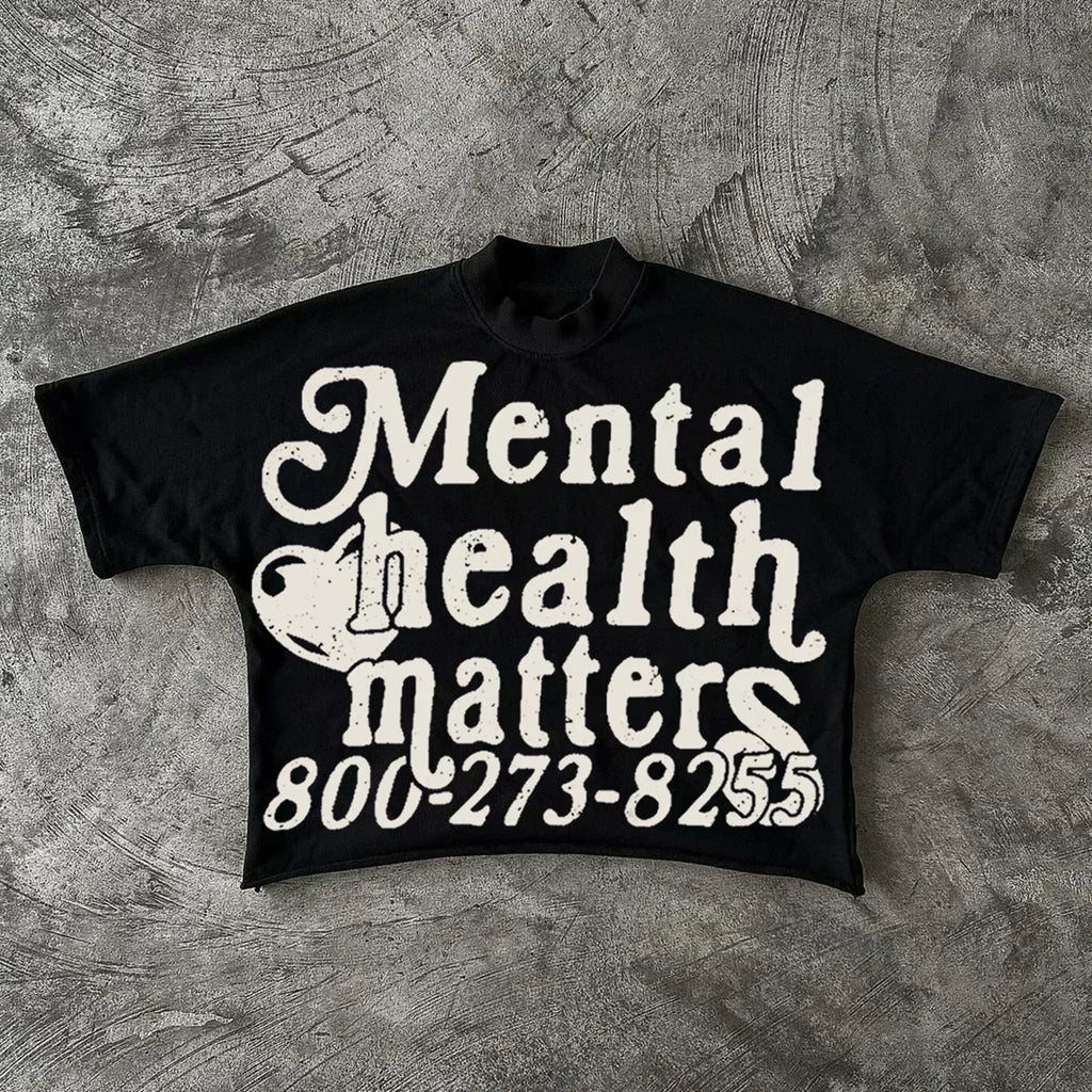 Graphic T-shirt Men Women Vintage Top Hip Hop Streetwear Oversized Tshirt Short Sleeve Casual Clothing Summer Fashion Trendy Tee
