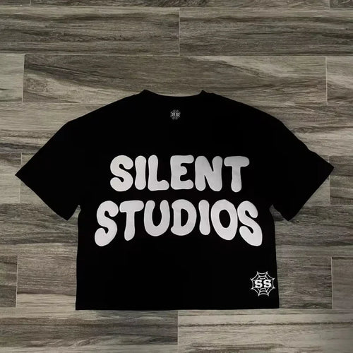 Graphic T-shirt Men Women Vintage Top Hip Hop Streetwear Oversized Tshirt Short Sleeve Casual Clothing Summer Fashion Trendy Tee